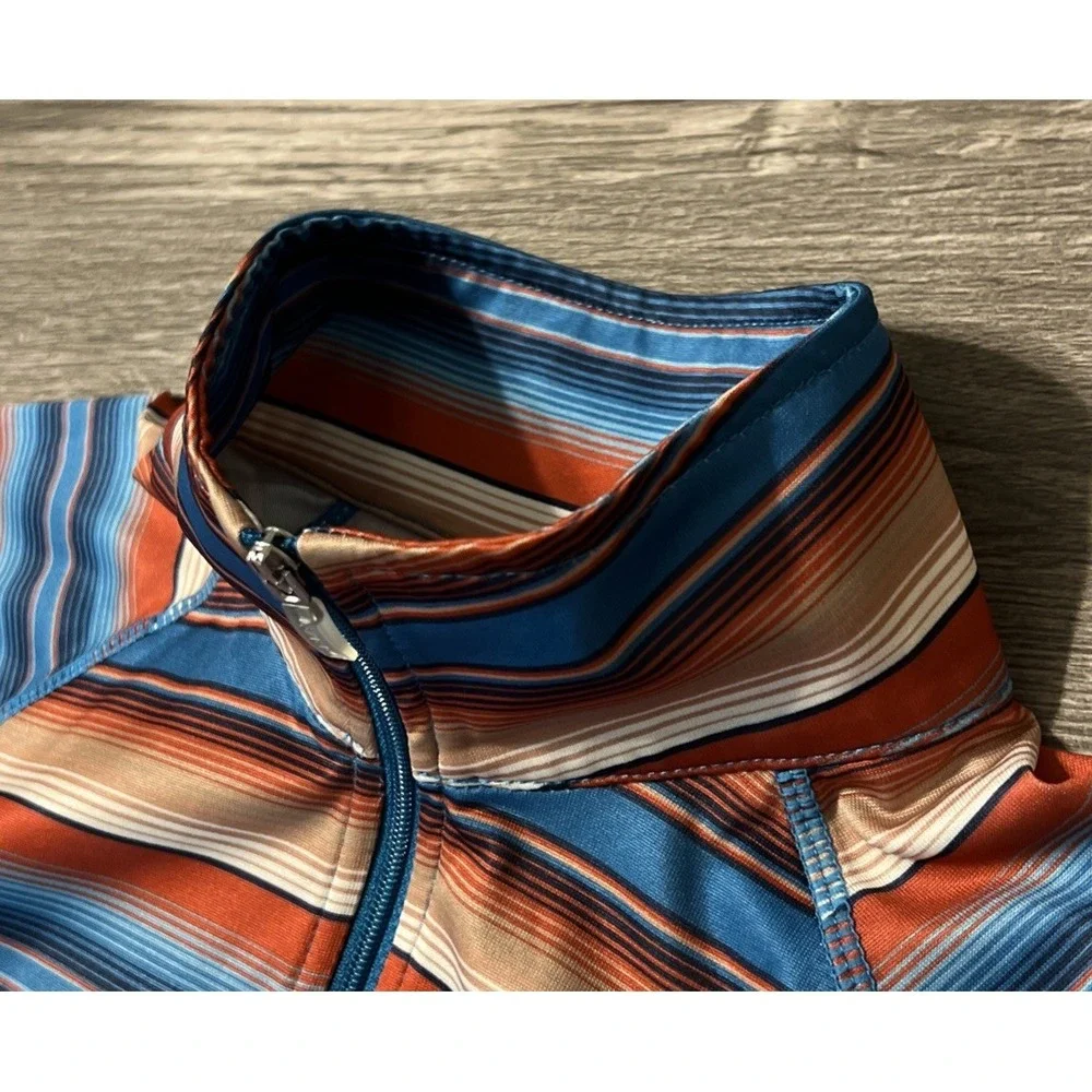 Ariat Tek Women's Laguna 1/4 Zip Horizon Serape Performance Pullover Size Medium